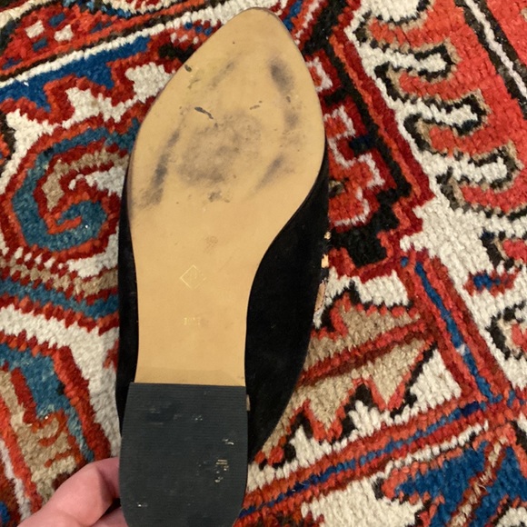 Velvet leopard mules - Picture 6 of 7